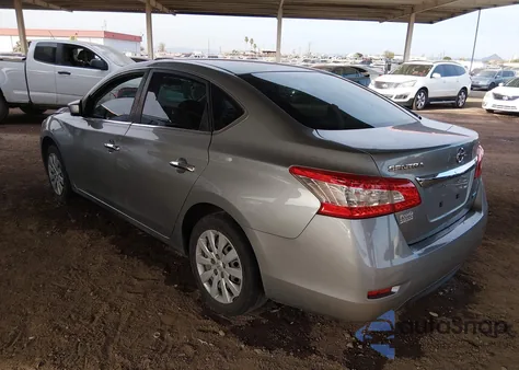 2014 Nissan Sentra Sv z USA, uszkodzony, nr VIN 3N1AB7AP8EY223096